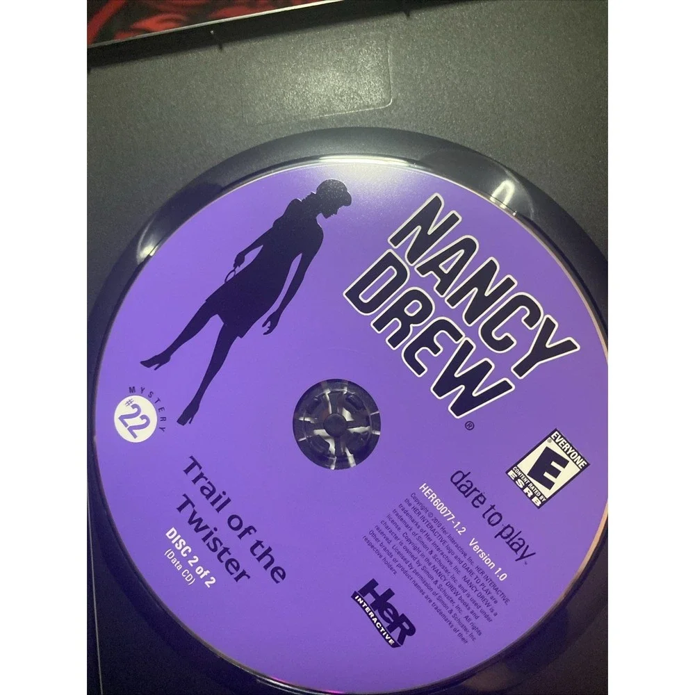 Nancy Drew: Trail of the TwisterPC Mystery Adventure Game Very Good